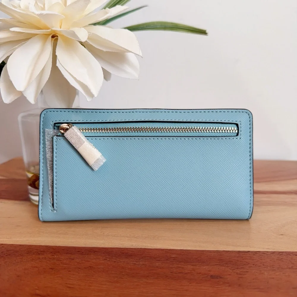 NWT Kate Spade Schuyler Large Slim‎ Bifold Wallet
